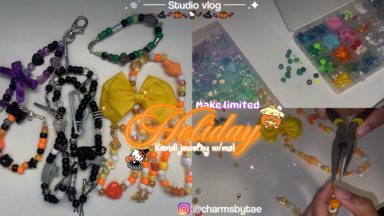 ‧₊˚ ⋅studio vlog: updating my shop, creating seasonal pieces!