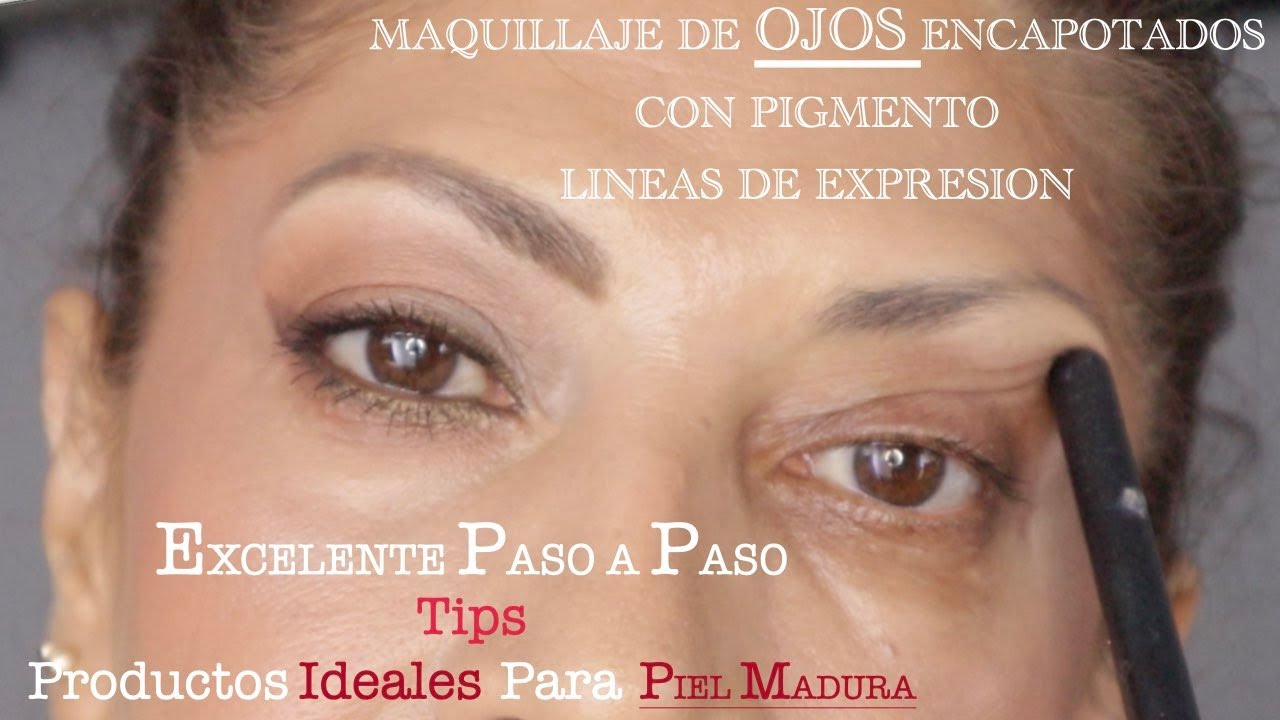 ¡DESCUBRE el Maquillaje de OJOS PERFECTO para Piel Madura![TIPS,PRODUCTOS] #maquillaje #pielmadura