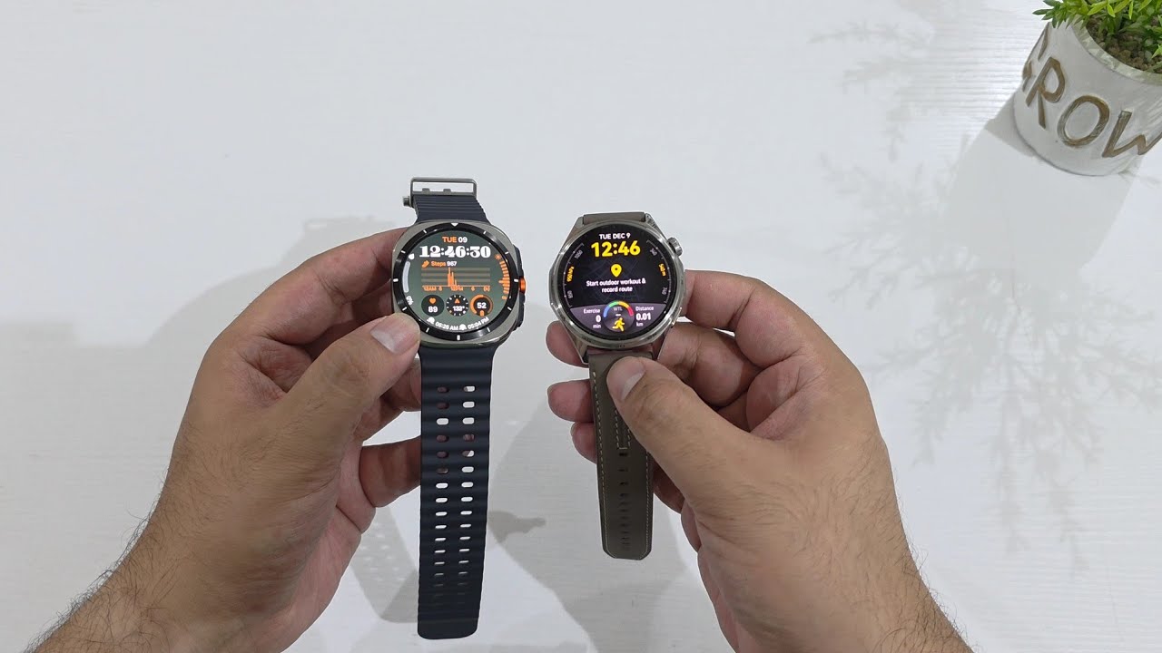 Samsung Galaxy Watch Ultra против Huawei Watch GT 6: какую модель стоит купить?