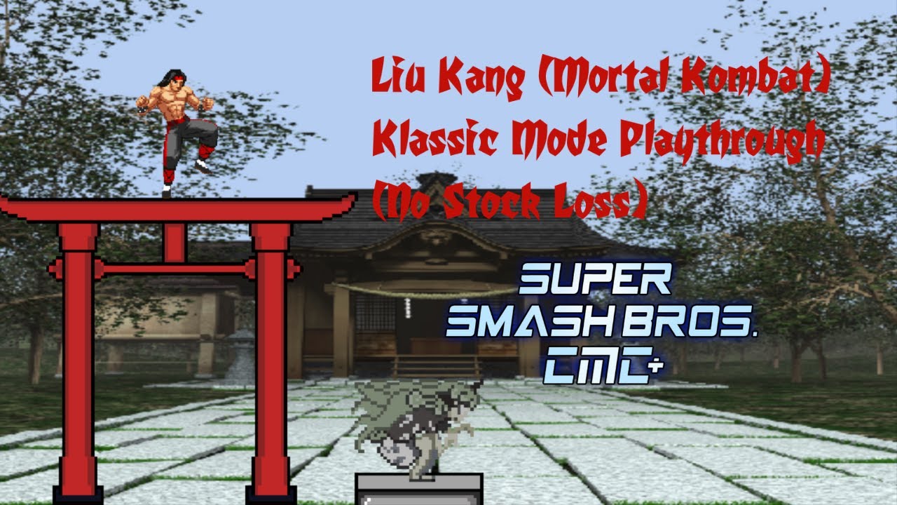 SSBC CMC+ V8 - Liu Kang (Mortal Kombat) Klassic Mode Playthrough (No Stock Loss)