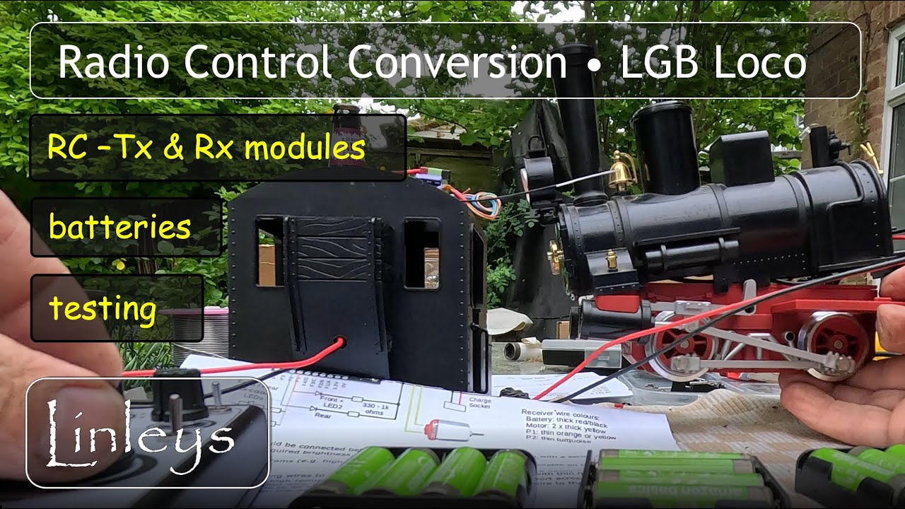 LGB loco Radio Control Conversion