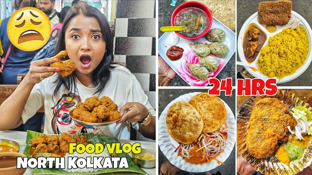 I Ate North Kolkata’s FAMOUS Food for 24 Hours Challenge - 10 Best Cheap Eats | FOOD CHALLENGE