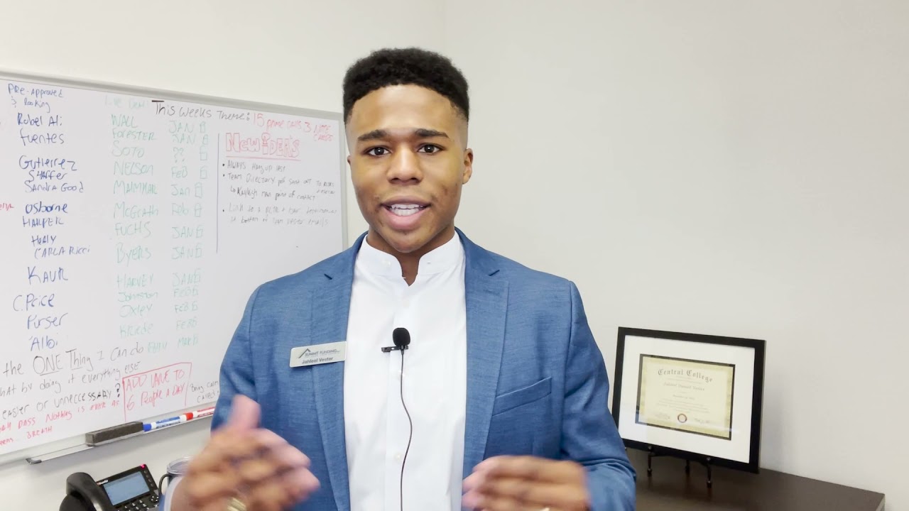 Being a Mortgage Loan Apprentice with Jahleel Vester