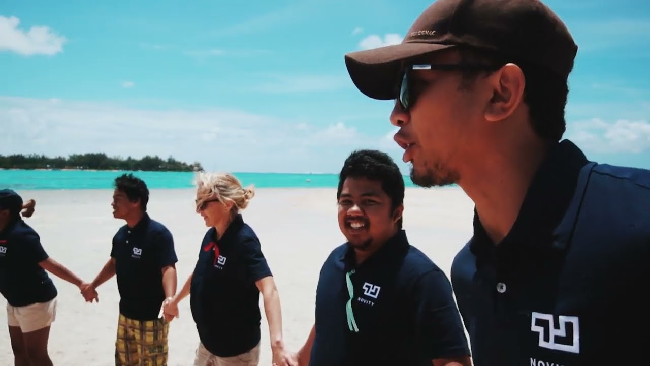 Novity Team Building at Île des Deux Cocos