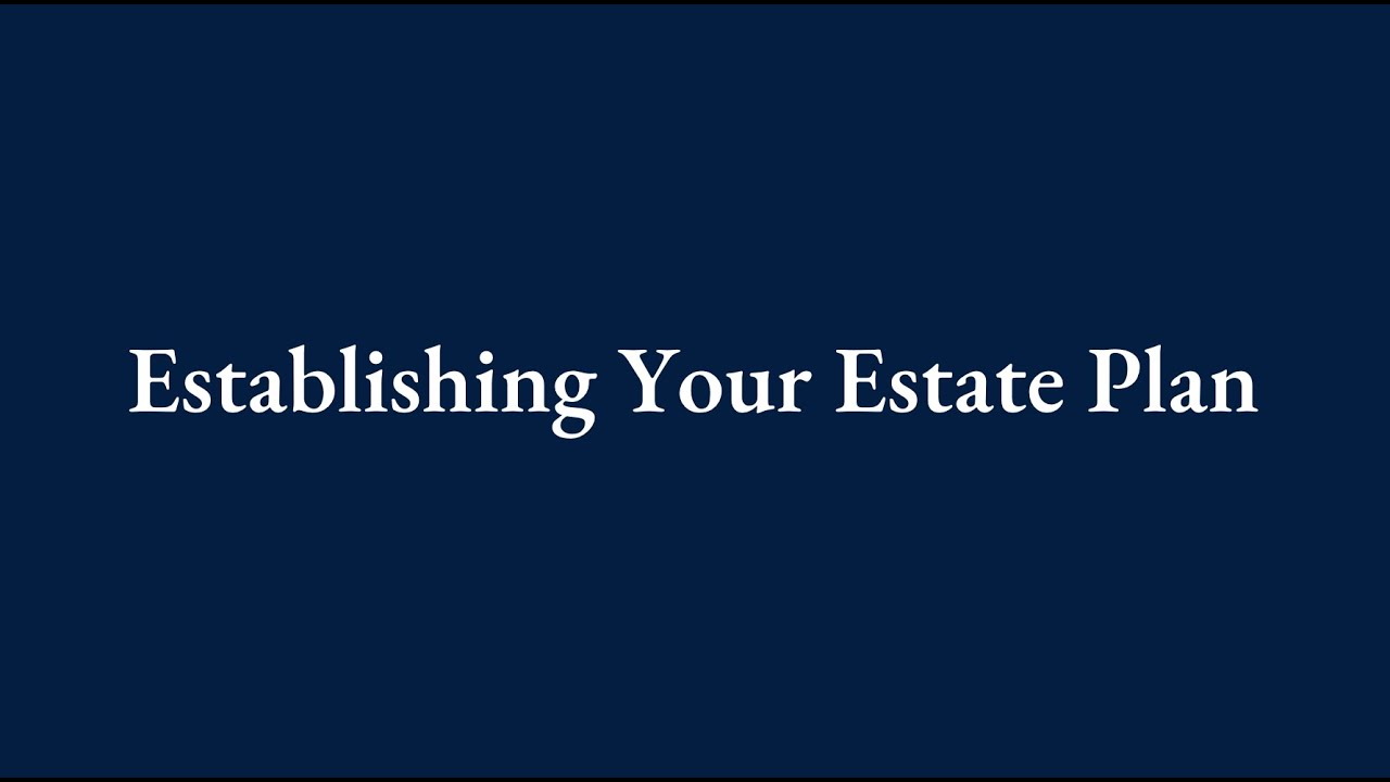 Establishing Your Estate Plan with Robert Burke of MacElree Harvey