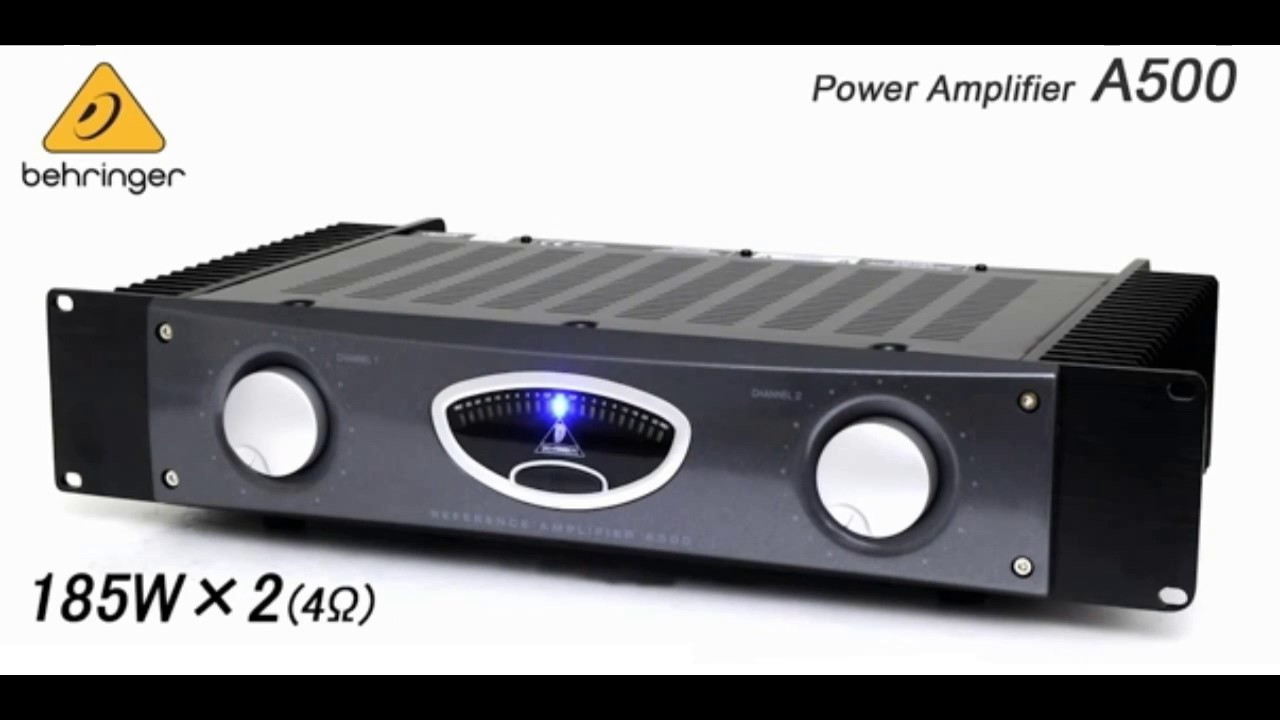 Review Behringer A500 English Manual