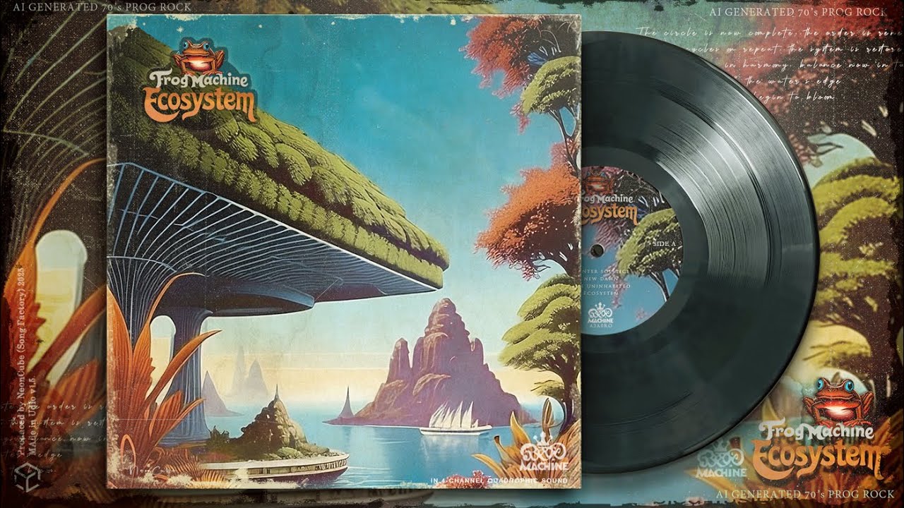 Frog Machine - Ecosystem | 70's Progressive Rock / Prog Rock