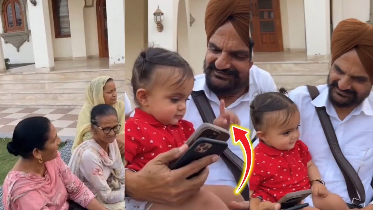 Chota Sidhu 😲 Same Sidhu Moose Wala's Reactions 😱 ☝🏻