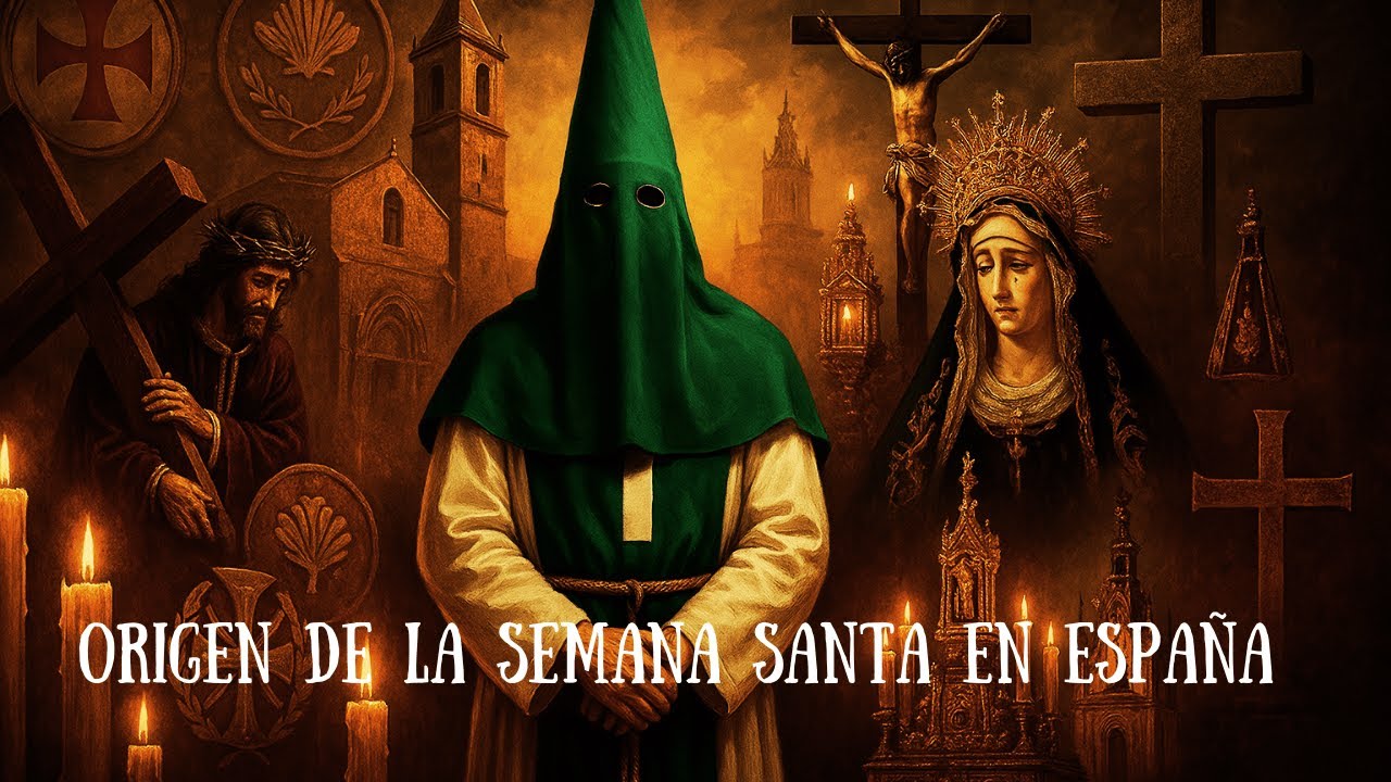 🔎Origen de la SEMANA SANTA en España:  Historia, Misterios y Tradición Viva  #sabiasque  #misterios