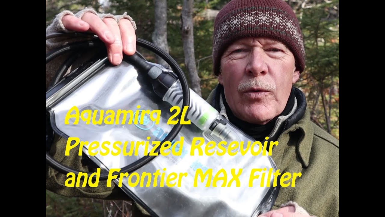 Напорный резервуар Aquamira 2 л и фильтр Frontier MAX