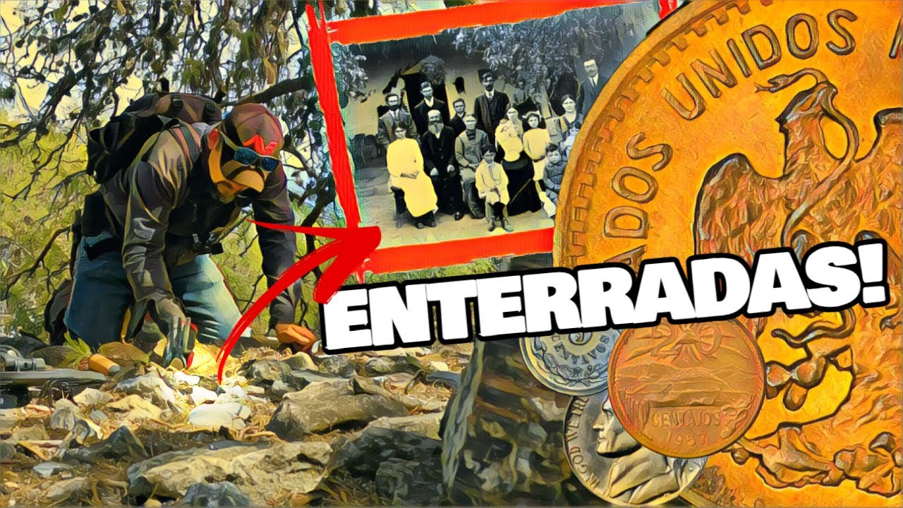 Encontramos Muchas MONEDAS Enterradas de una Antigua Familia de Rancho!
