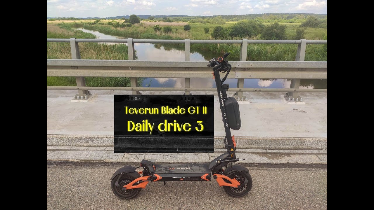 Teverun Blade GT II Daily drive 3, couple of goofs, minor trip, 0-60 test on 60% battery