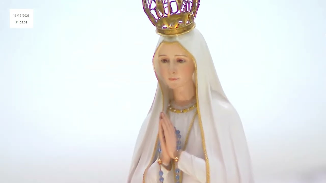 Missa  desde a Basílica da Santíssima Trindade do Santuário de Fátima 13.12.2023