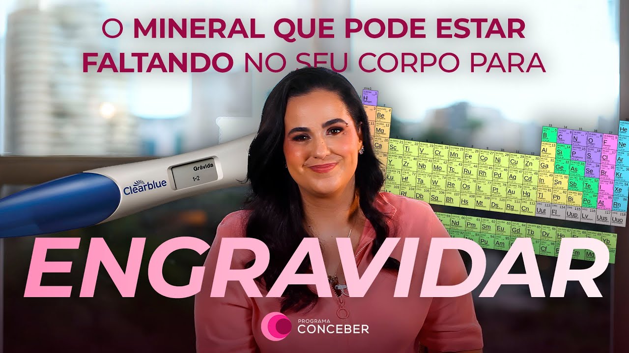 O mineral que pode estar faltando no seu corpo pra engravidar