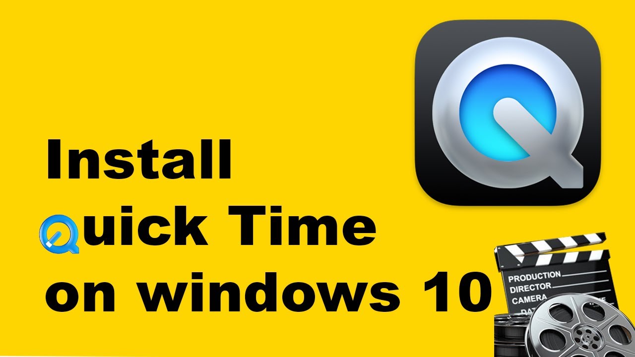 how to install quick time player in windows 10