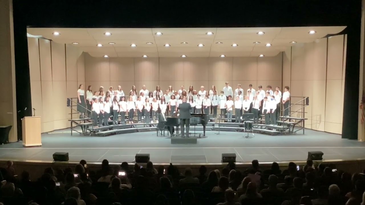 WMS Spring Choir Concert 2022/23 - 6th Grade - The Turn Off Your Phone Song