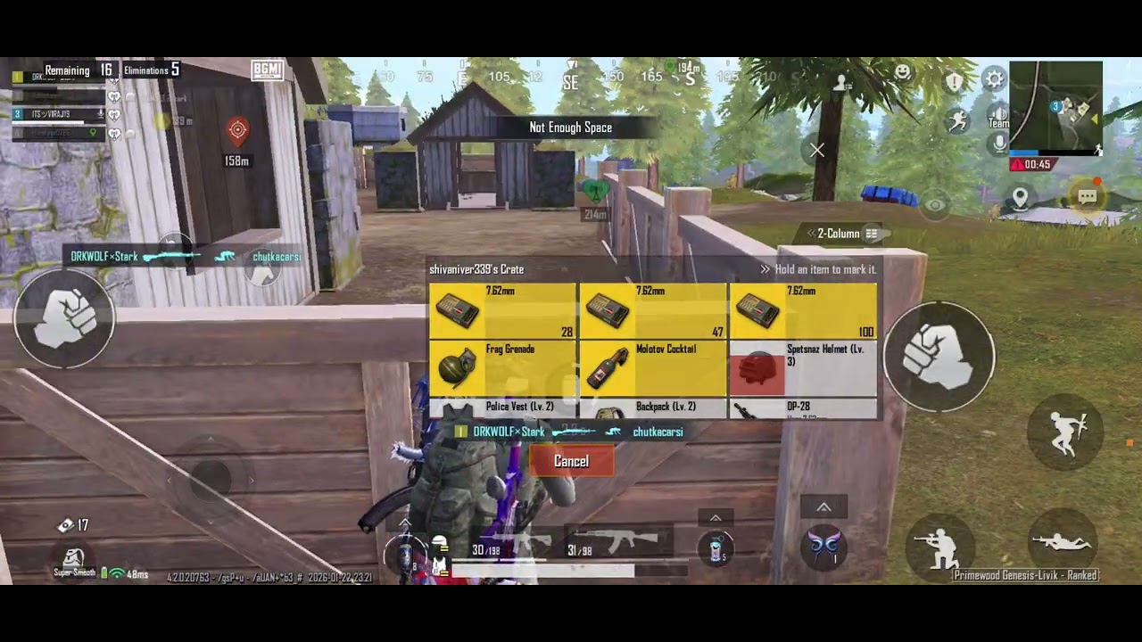 Ranked pushing livik event gameplay in Bgmi with friends 