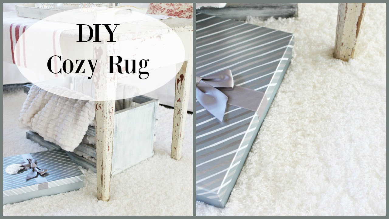 DIY Cozy Area Rug