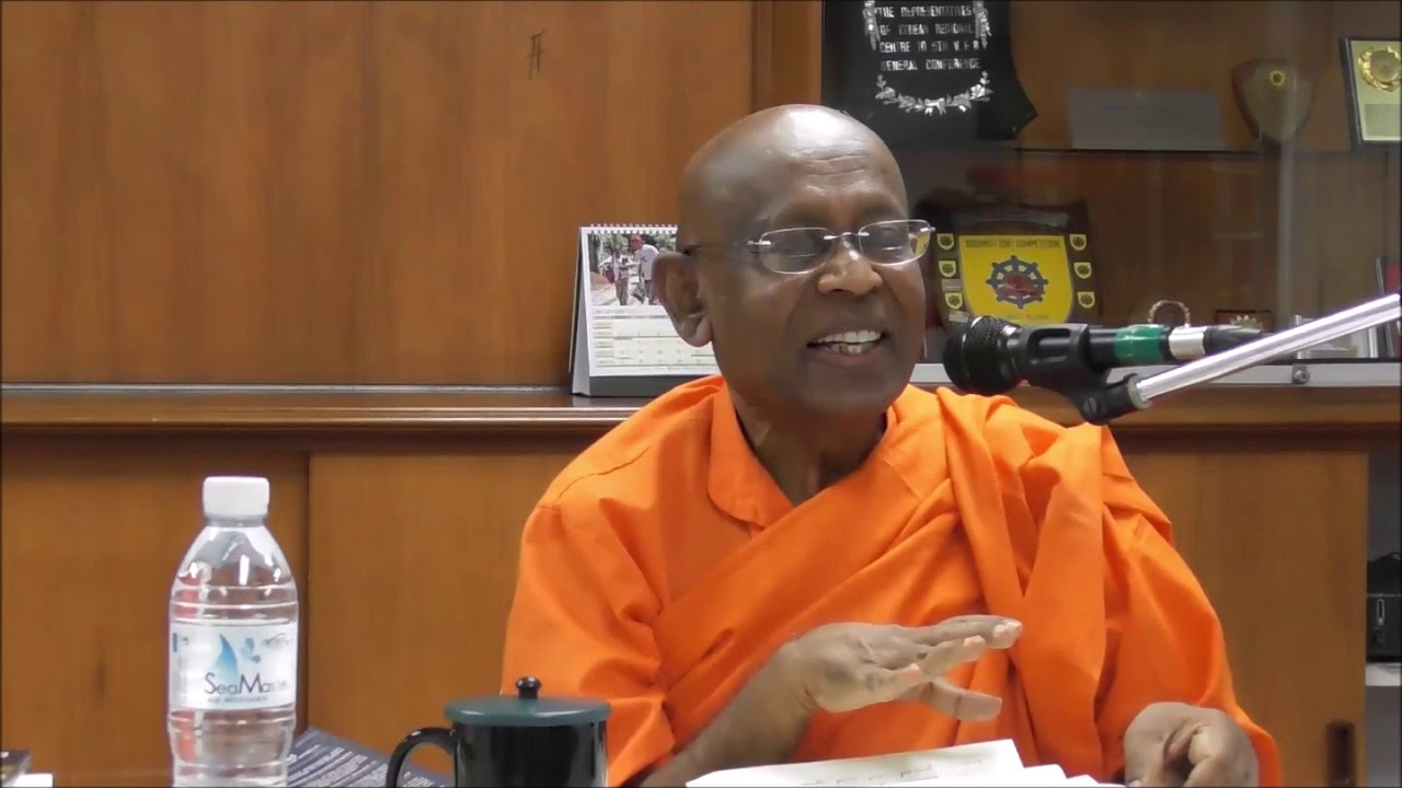 A Dhamma Sharing with Bhante Dr Walpola Piyananda