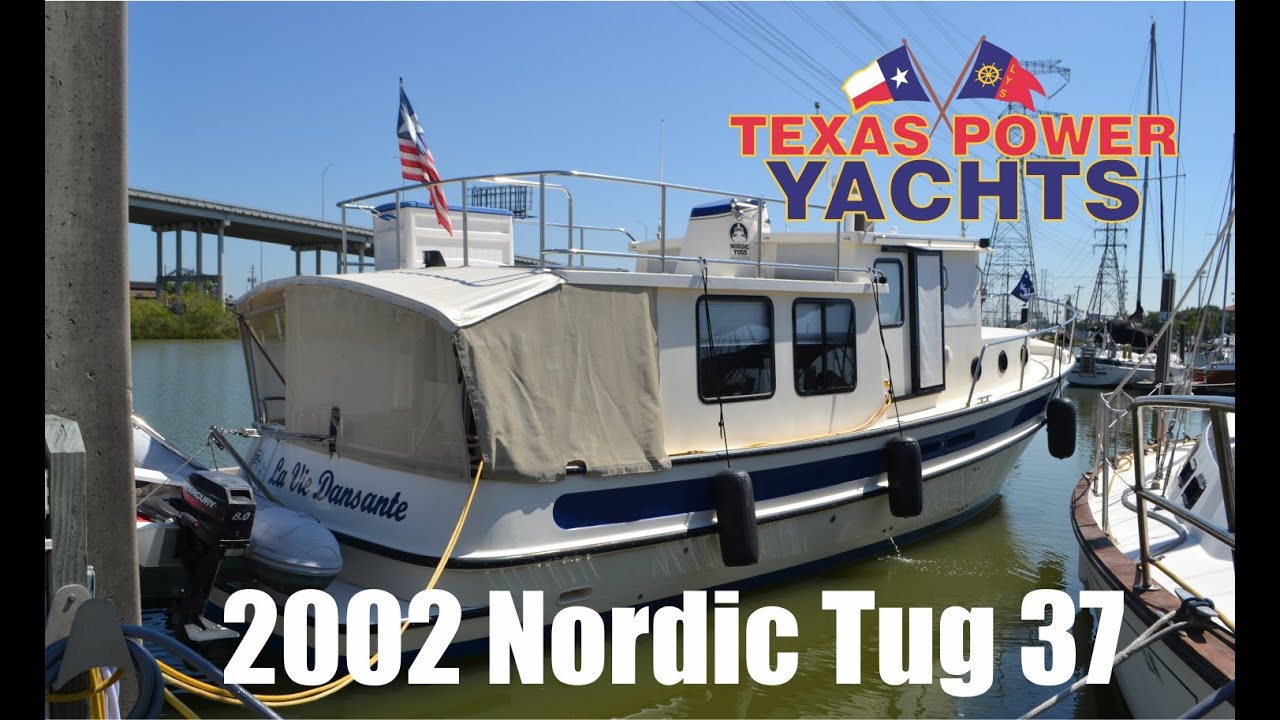 2002 Nordic Tug Trawler Yacht for sale at Texas Power Yachts