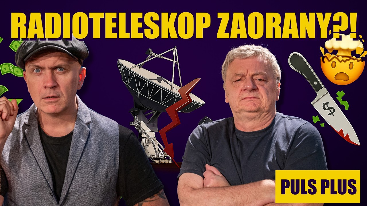 Radioteleskop zaorany?! || Puls PLUS