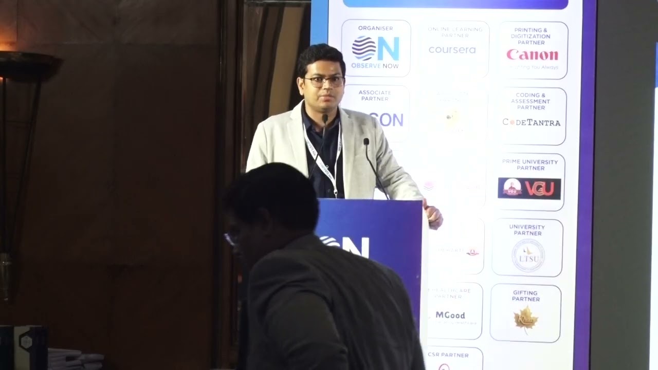 Industry Presentation by MD MERAJ AFSER, Sales Manager, EPSON INDIA PVT LTD. at #SkillIndia