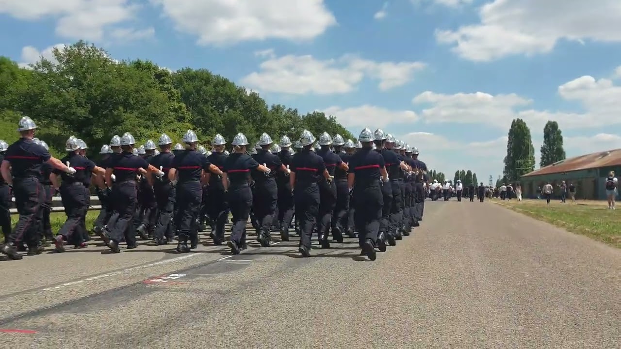 Ensosp - 14 juillet 2022 - Premières répétitions au Camp militaire de Satory