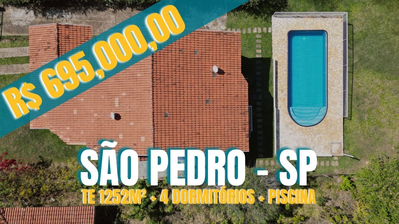 Seu Cantinho no Paraíso: Chácara Pronta para Morar em São Pedro-SP
