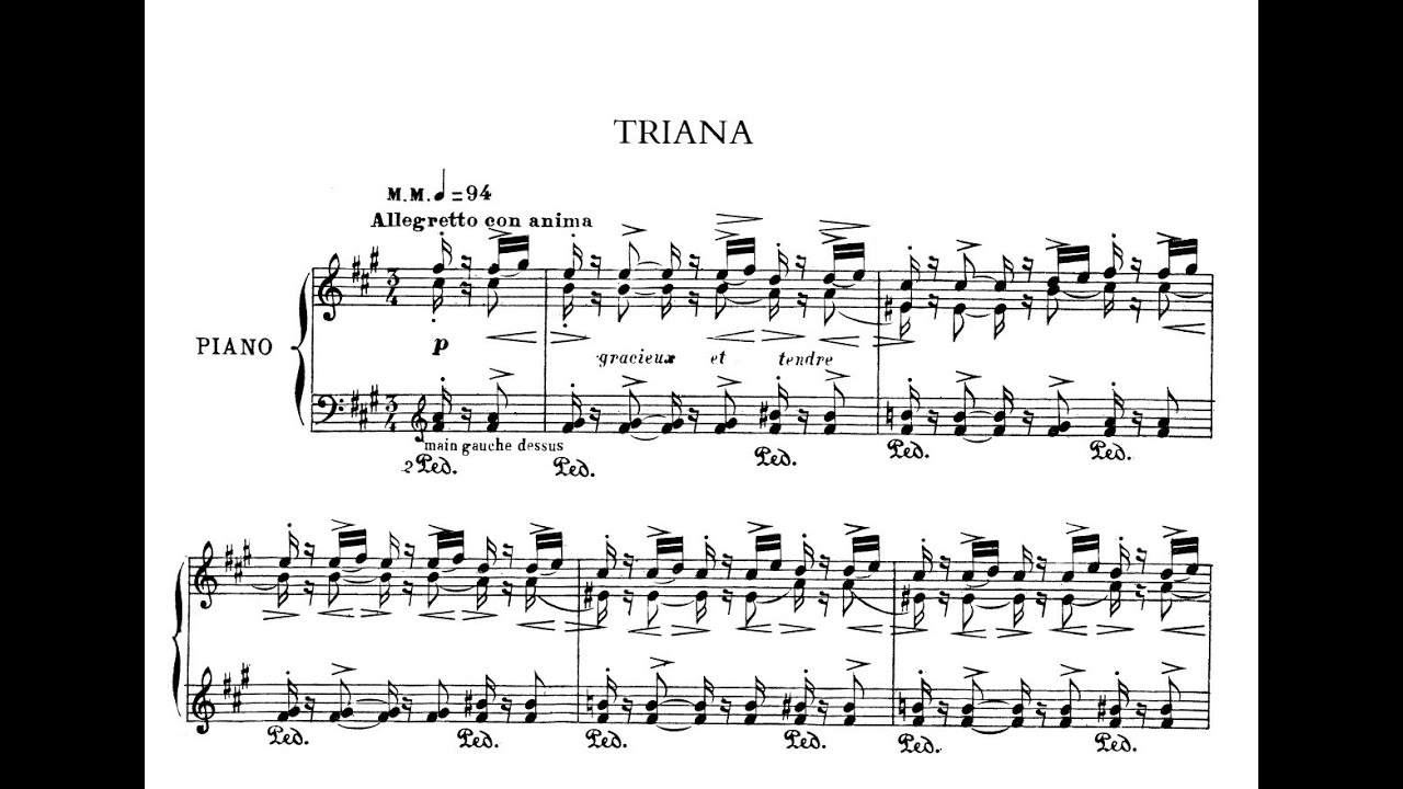 Triana (Iberia, VI) - Alb&eacute;niz