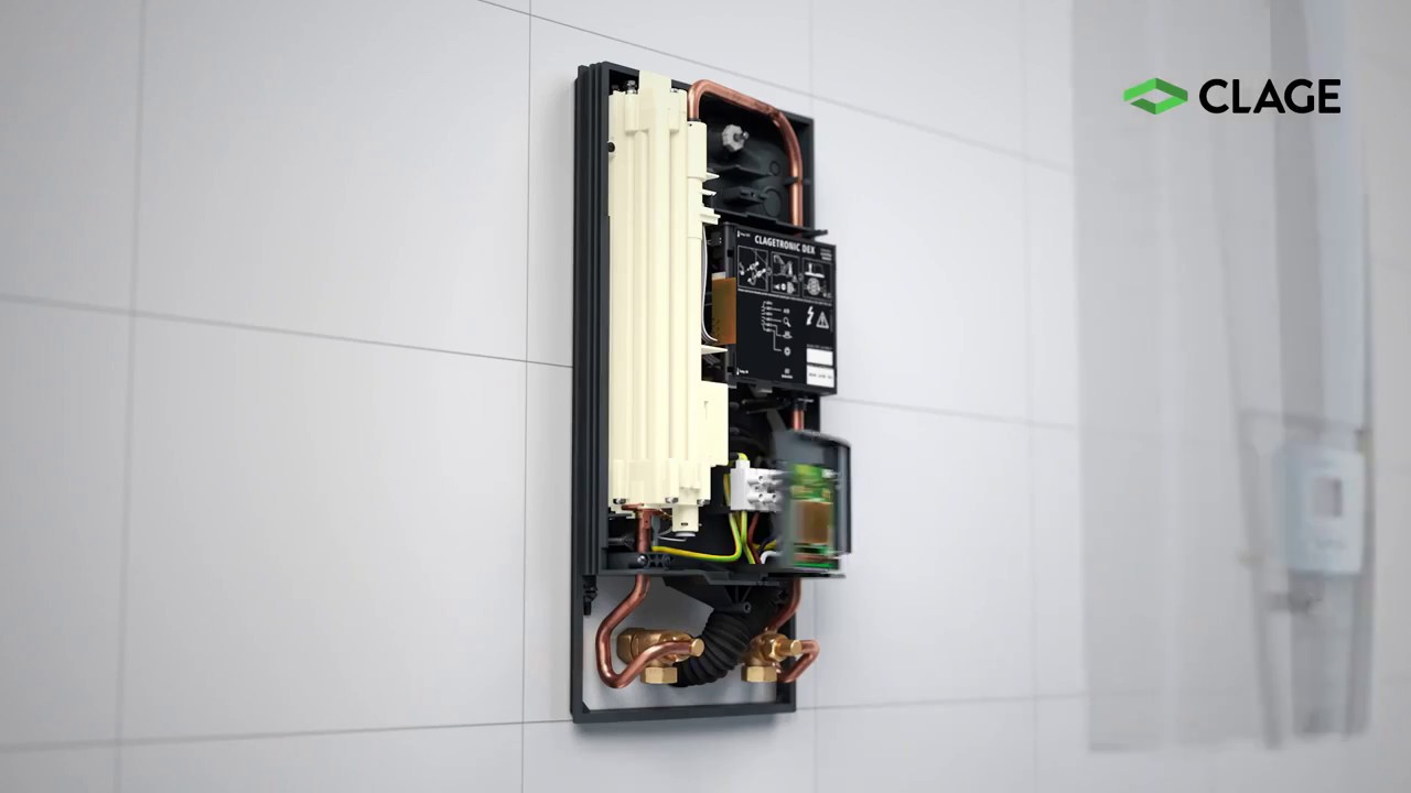 Ταχυθερμαντήρες CLAGE DEX 18/27 Εγκατάσταση και Παρουσίαση χαρακτηριστικών