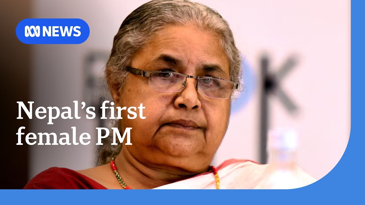 Nepal appoints first female PM as Gen Z protests prompt political change | ABC NEWS