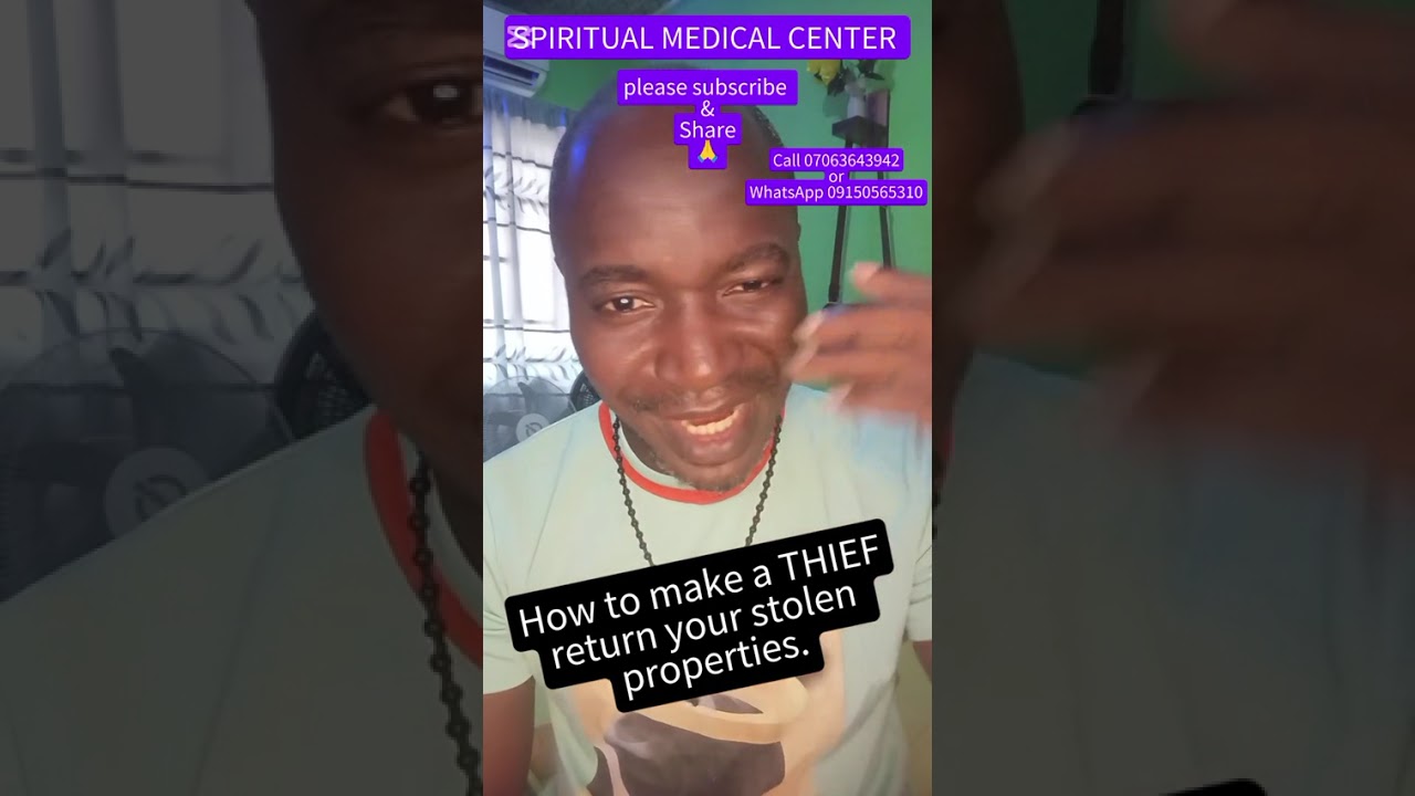 How to make a THIEF return your stolen properties.