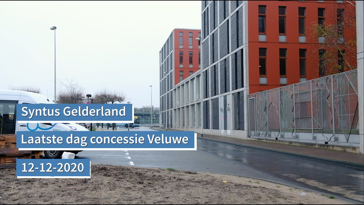 Syntus Gelderland - Laatste dag concessie Veluwe 12-12-2020