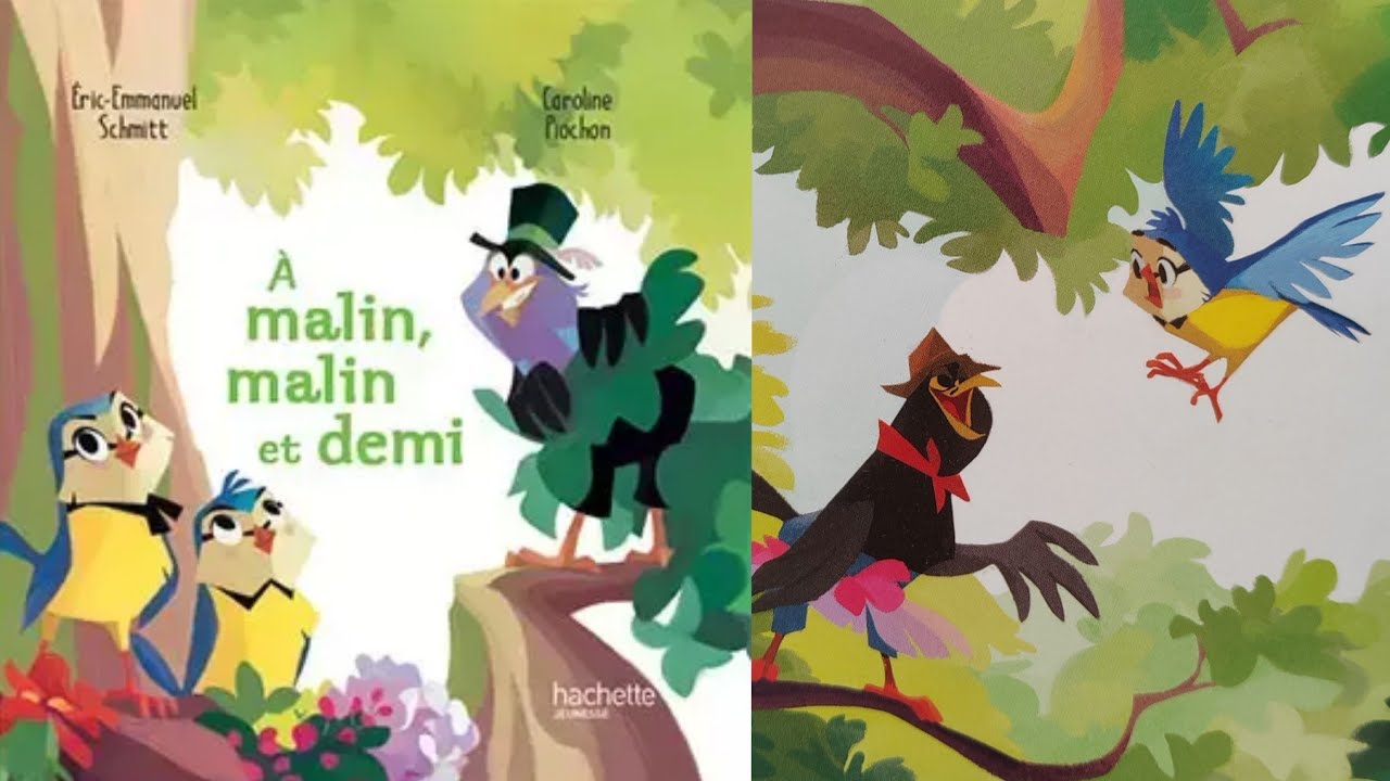 La lecture du jour c'est À malin, malin et demi 🐦