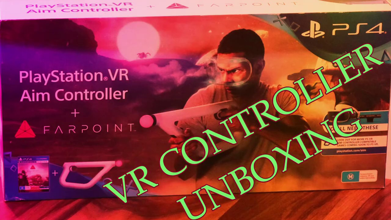 PSVR AIM CONTROLLER : UNBOXING