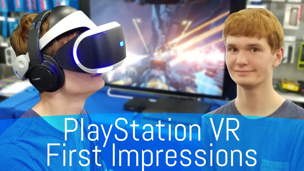 PlayStation VR | First Impressions (EVE: Valkyrie + PlayStation VR Worlds)