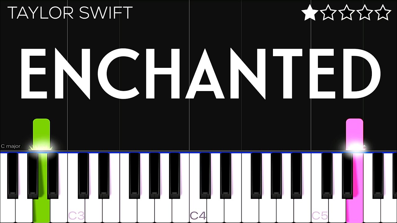 Taylor Swift - Enchanted | EASY Piano Tutorial