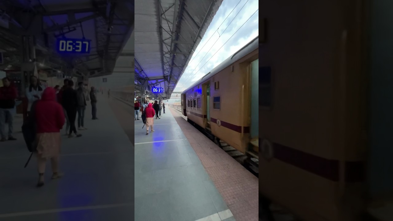 Prayagraj Railway station 🚉 #train #railway #indianrailways #automobile #express #prayagraj