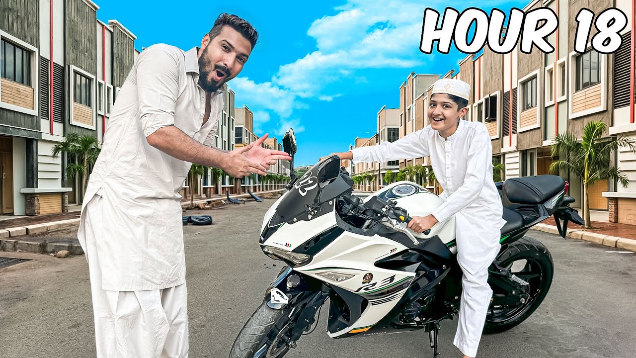 Living on White Colour for 24 hours ! (Ramzan Edition)