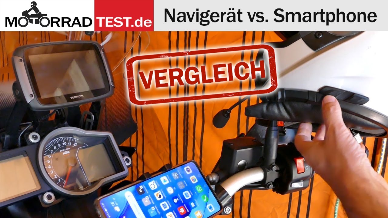 Navigieren auf dem Motorrad | Navi oder Smartphone? Mit oder ohne Intercom-Headset?
