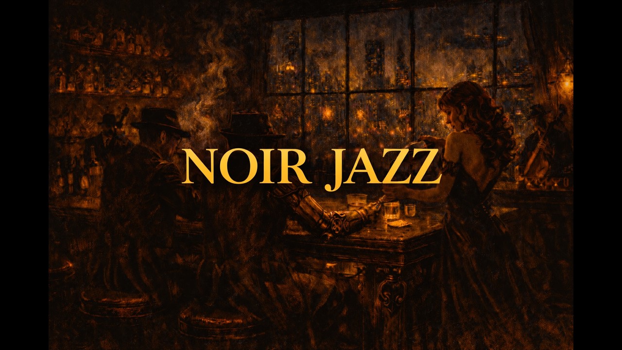 NOIR//82 CASE 01 — The Amber Informant | Noir Jazz for Late Nights