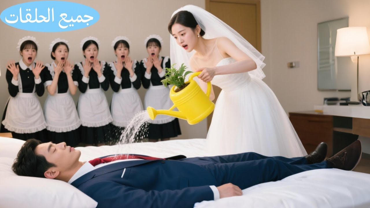فُرض على فتاة فقيرة الزواج من رجل فاقد للوعي… لكنها أفزعته وقام ليلة الزفاف!