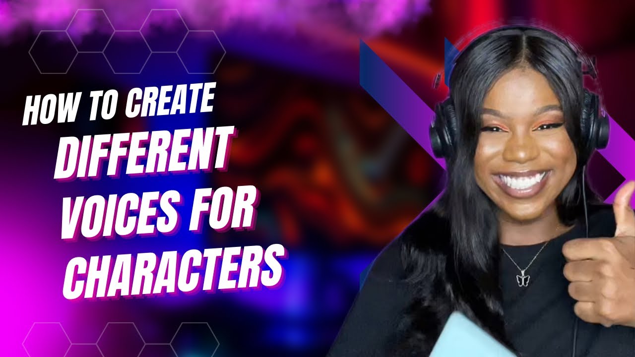 How To Create Different Voices for Characters (voice acting tips) part 1