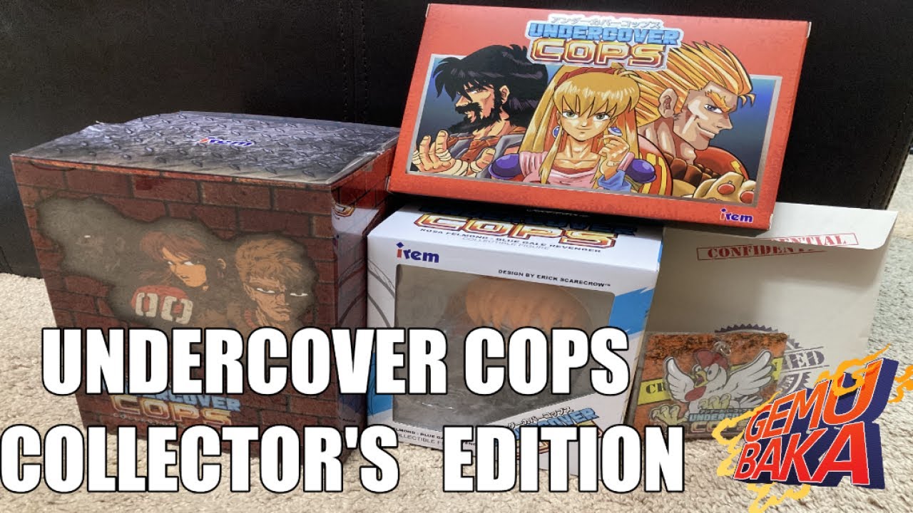 Undercover Cops [SNES] Collector's Edition unboxing