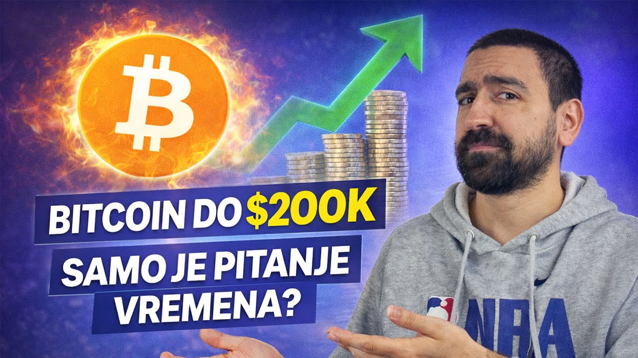 BITCOIN DO $200K SAMO PITANJE VREMENA?