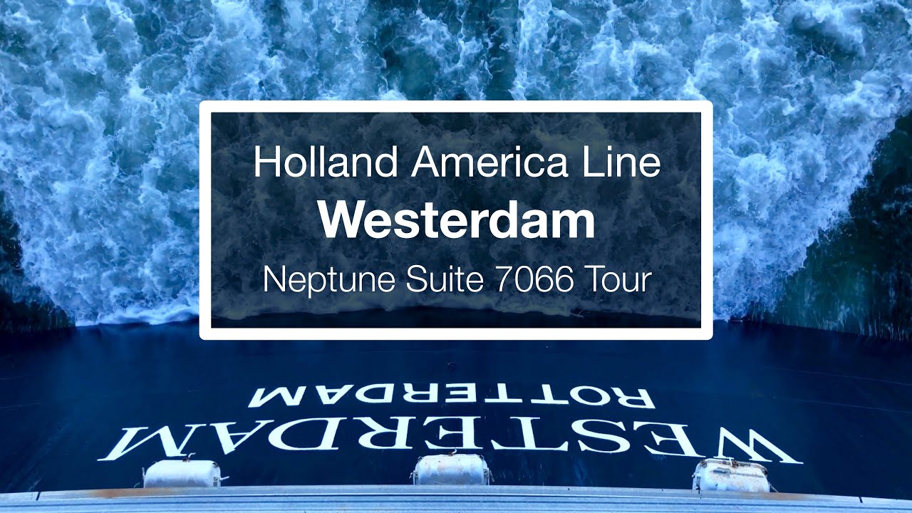 Holland America Westerdam Neptune Suite Cabin Tour - Mike & Tum’s Cruise to Alaska