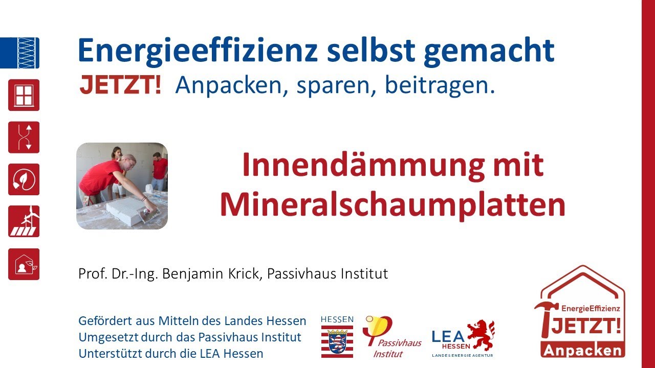 DIY-Innendämmung mit Mineralschaumplatten