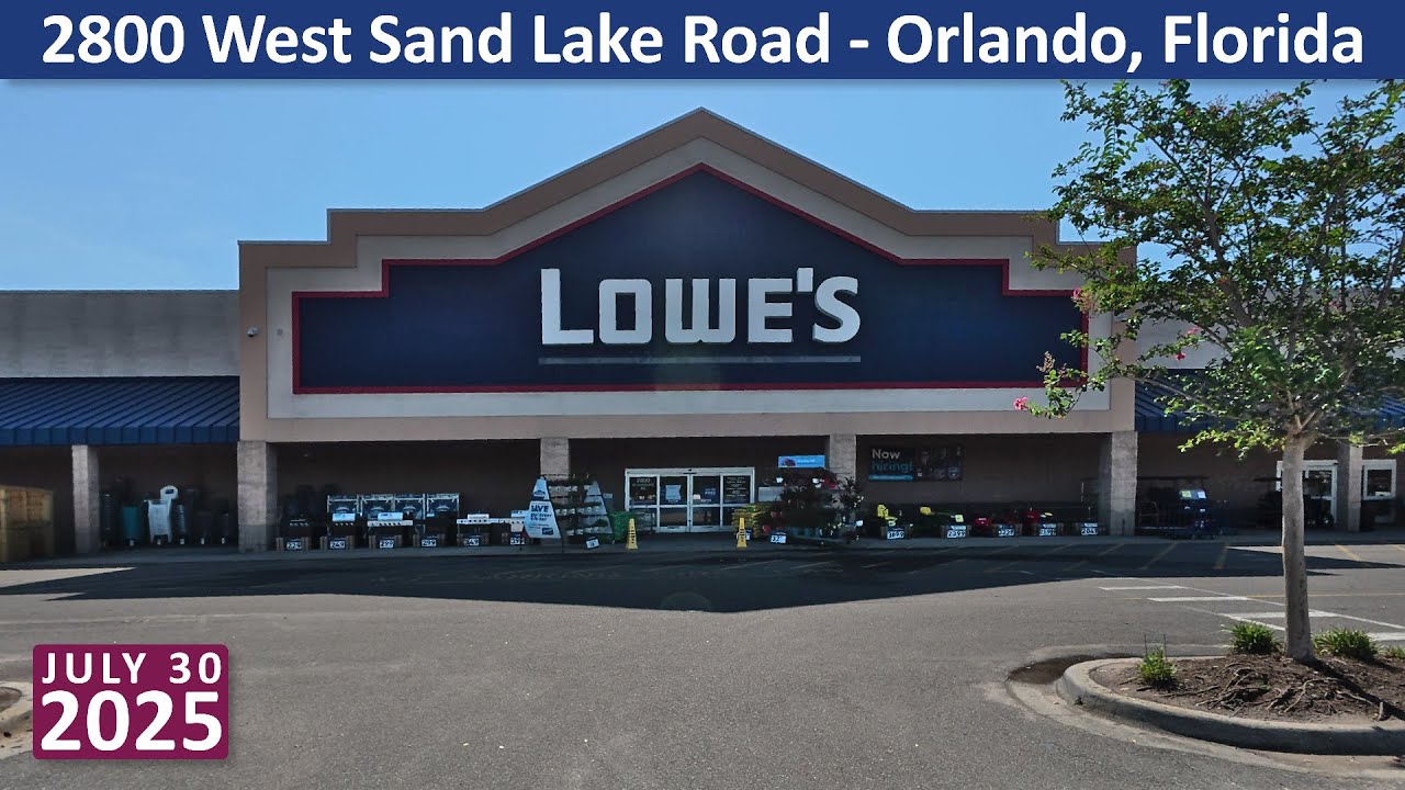 Lowe's in Orlando Florida at 2800 W Sand Lake Road - Lowes Home Improvement Store 670