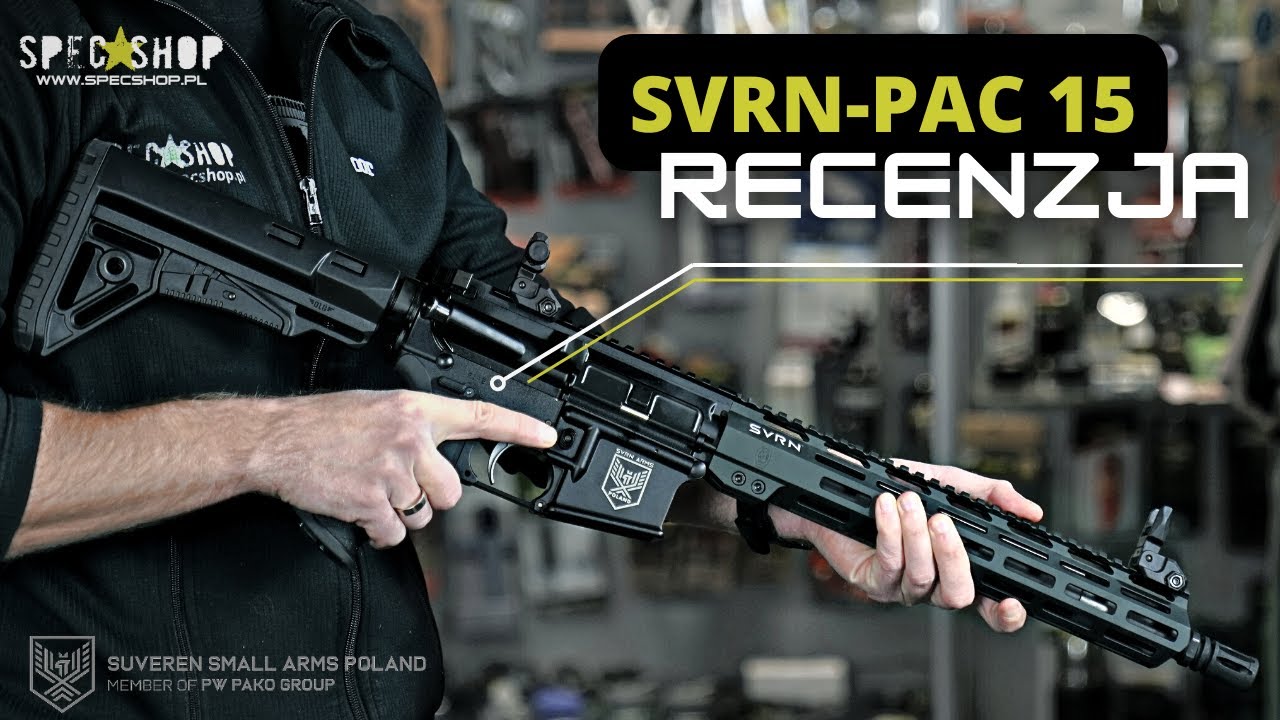 AR15, PAC15 - SVRN - Suveren Small Arms Poland  | RECENZJA SpecShop.pl