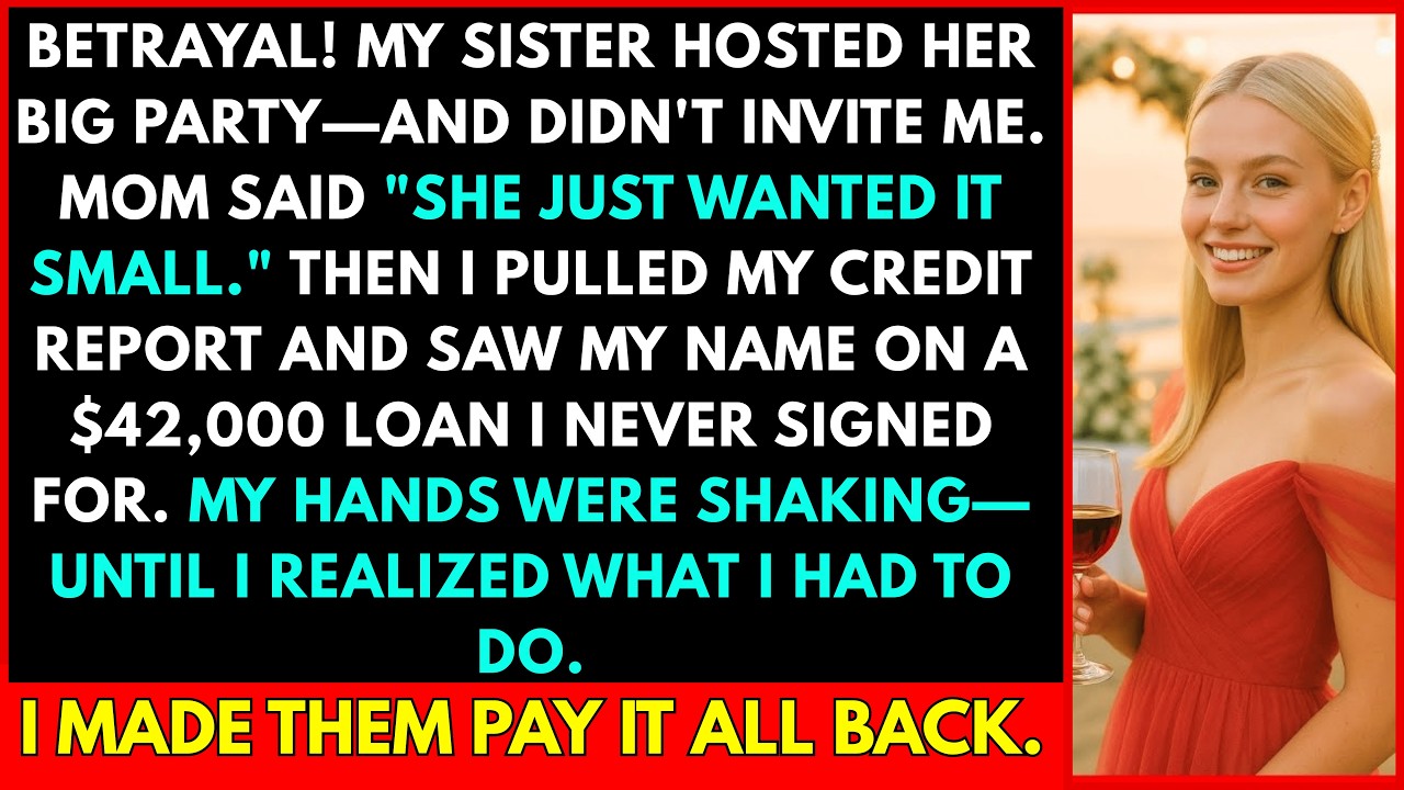 BETRAYAL! My Sister Threw Her Launch Party for Everyone—Except Me. Then I Found My Name on...